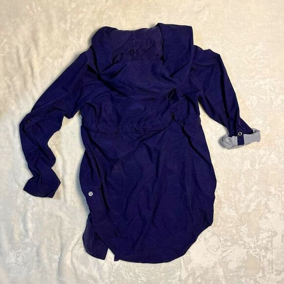 Lululemon Cinch Waist Jacket Women's 6 Hoodie Full Zip Athleisure Lagenlook - Picture 5 of 14